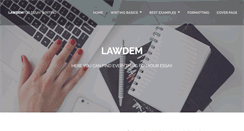 Desktop Screenshot of lawdem.org