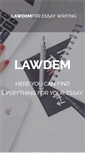 Mobile Screenshot of lawdem.org